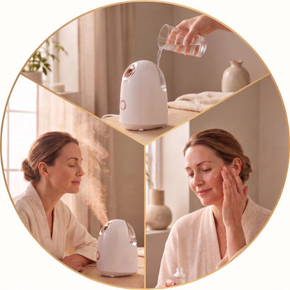 Face Steamer | Warm Mist Facial for Hydration & Glow