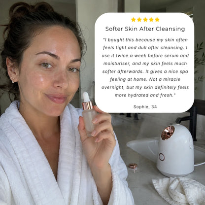Face Steamer | Warm Mist Facial for Hydration & Glow