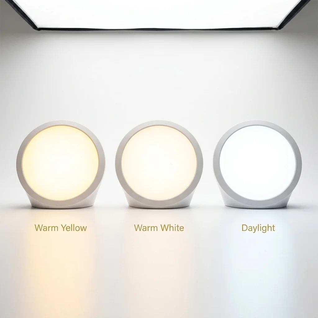 SAD Light Therapy Lamp – 10,000 Lux UV-Free Daylight Lamp for Winter
