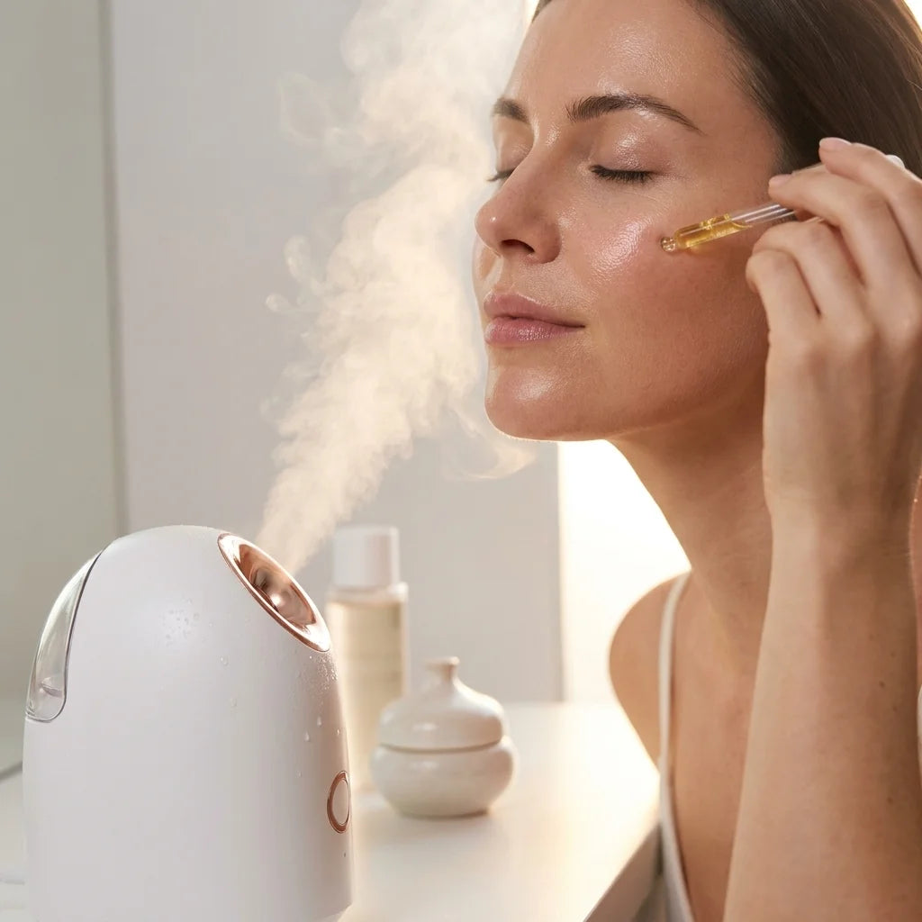 Face Steamer | Warm Mist Facial for Hydration & Glow